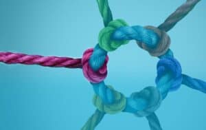 Image of knotted rope that shows connection - KNOW HOW | The Audiologist: A Partner Within a Health-Care Team Article