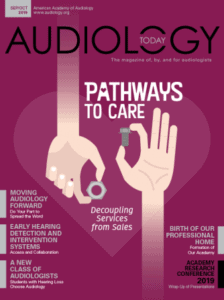 AT315-Cover00b4 September/October 2019 Audiology Today Issue