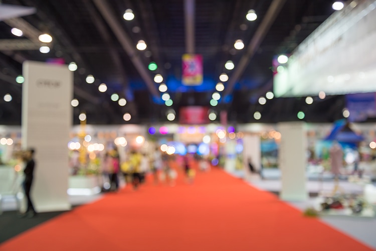Abstract,Blur,People,In,Exhibition,Hall,Event,Background Exhibit Hall