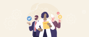Connecting and Collaborating: Social Work and Audiology (StonePictures/Shutterstock.com and S. Chanesman)