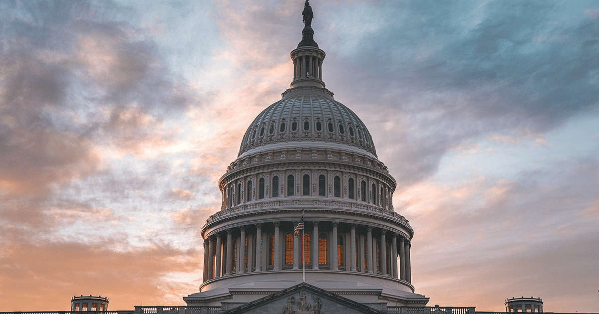Academy Calls for FY 2027 Investments in Hearing Health - United States Capitol Scenic Sunset