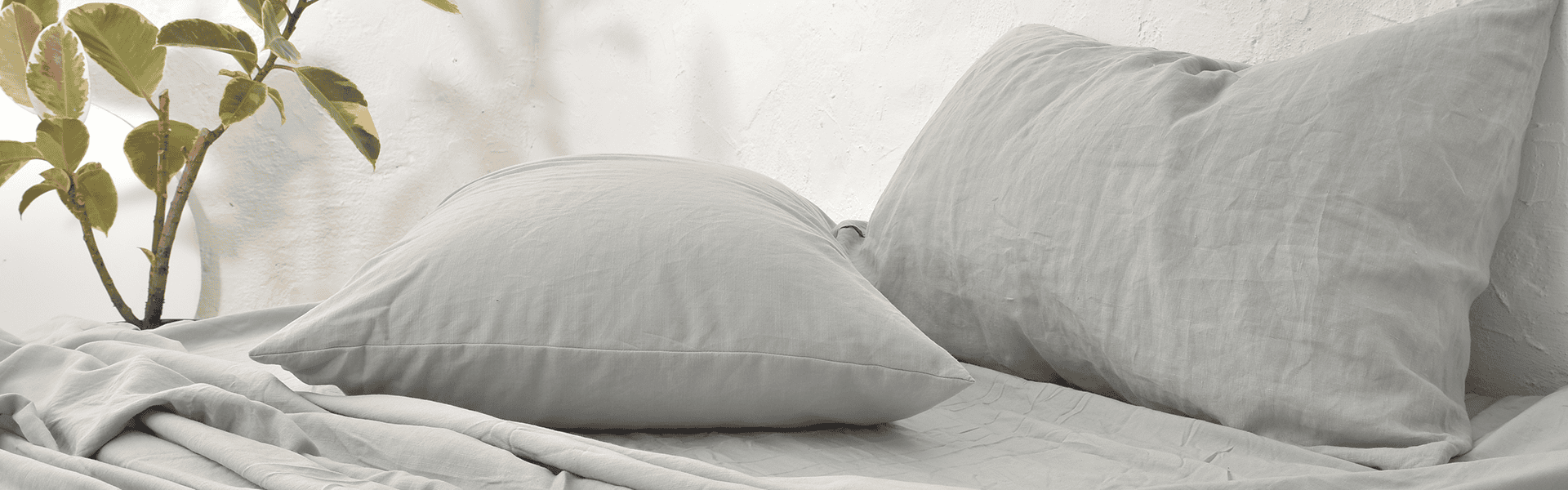 gray pillow and natural linen bed sheet - Sleep in U.S. Adults