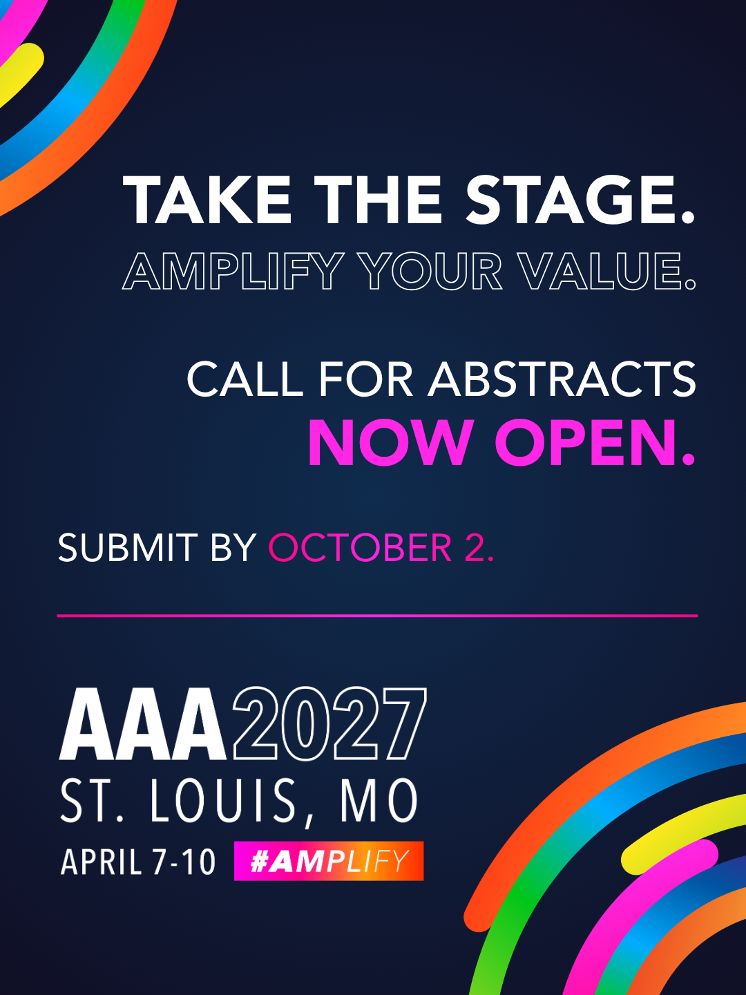 AAA 2027 CFA Social Graphic