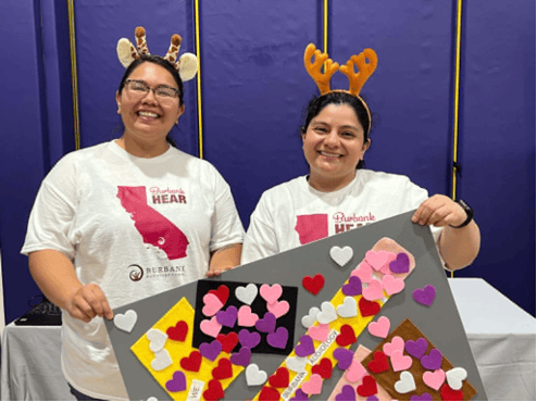 Students from Cal State University in Los Angeles joined Burbank Audiology in completing video otoscopy on over 100 children at the Boys and Girls Club of the Greater Los Angeles Valley.