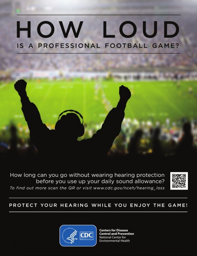 CDC PSA: How Loud is Football?